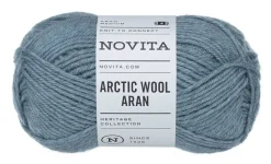 Novita Kankaat Ja Käsityötarvikkeet*lanka Arctic Wool Aran 100g 124 ikijää