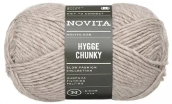 Novita Kankaat Ja Käsityötarvikkeet*lanka Hygge Chunky 100g 060 hiekka