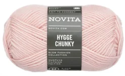 Novita Kankaat Ja Käsityötarvikkeet*lanka Hygge Chunky 100g 504 ruusuvesi