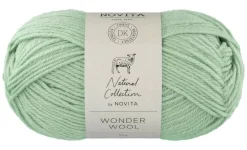 Novita Kankaat Ja Käsityötarvikkeet*lanka Wonder Wool 50 g 308 jade