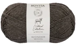 Novita Kankaat Ja Käsityötarvikkeet*lanka Wonder Wool 50 g 064 korvasieni