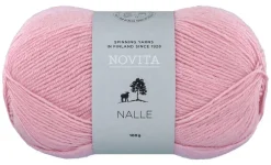 Novita Kankaat Ja Käsityötarvikkeet*Nalle lanka 100 g 516 herkkä