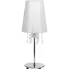 Nowodvorski Sisustusvalaisimet*Modena pöytävalaisin valkoinen/kromi 41 cm