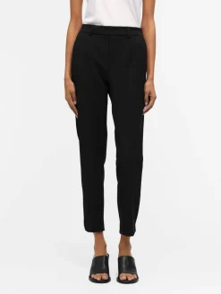 Object Housut*housut Objlisa Slim Black