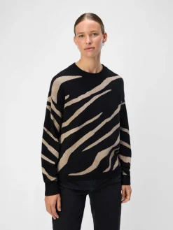 Object Neulepuserot*neule Objray Black Desert Taupe Black desert taupe tiger graphic