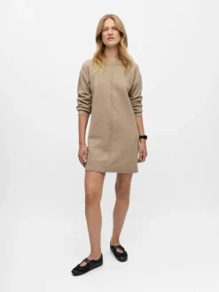 Object Vapaa-Ajan Mekot*neulemekko Objjuno L/S Desert Taupe melange