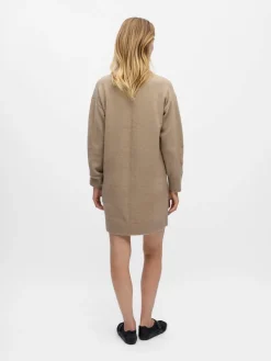 Object Vapaa-Ajan Mekot*neulemekko Objjuno L/S Desert Taupe melange