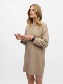 Object Vapaa-Ajan Mekot*neulemekko Objjuno L/S Desert Taupe melange