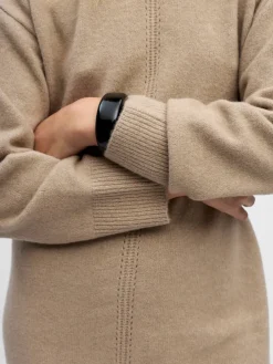 Object Vapaa-Ajan Mekot*neulemekko Objjuno L/S Desert Taupe melange