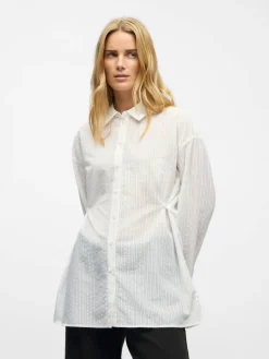 Object Puserot*pusero Objethel L/S Cloud dancer