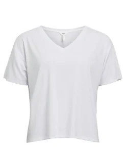 Object Trikoopaidat Ja Colleget*t-paita Objannie RE S/S V-neck White