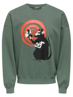 Only & Sons Colleget*college Onsbanksy Balsam green