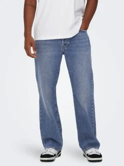 Only & Sons Farkut*farkut Onsfade Loose Medium blue denim