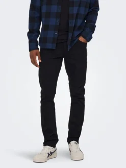 Only & Sons Farkut*farkut Onsloom Slim Black denim