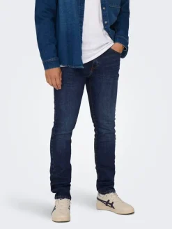 Only & Sons Farkut*farkut Onsloom Slim dark blue denim