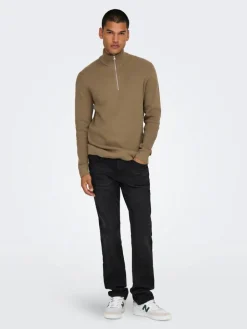 Only & Sons Farkut*farkut Onsweft Black denim