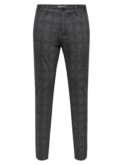 Only & Sons Housut*housut Onsmark Slim Check Black