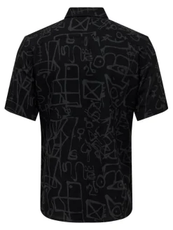 Only & Sons Kauluspaidat*paita Onsbud Life SS Slim Black