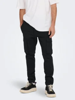 Only & Sons Housut*reisitaskuhousut Onscam Black