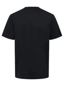 Only & Sons T-Paidat*t-paita Onfredo Outdoor Life Jet Black