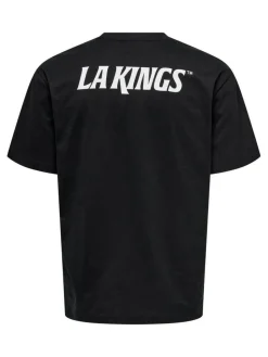 Only & Sons T-Paidat*t-paita Onsnhl Black KINGS