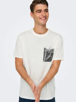 Only & Sons T-Paidat*t-paita Onsperry Life Reg Leaf