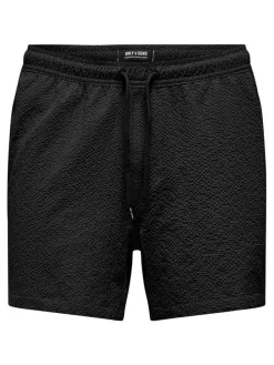 Only & Sons Asusteet*uimashortsit Onsted Life Black