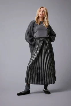 Only Hameet Ja Haalarit*hame Onllyon Pleated Black