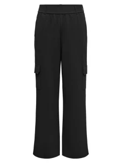 Only Housut*housut Onlsania Wide Pocket Black