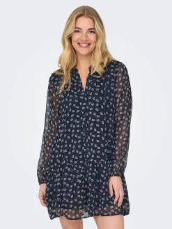 Only Vapaa-Ajan Mekot*mekko Onlemilie Night sky lya flower