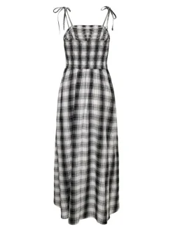 Only Vapaa-Ajan Mekot*mekko Onlmaddy Life Maxi Bright white w black