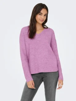 Only Neulepuserot*neule Onlcamilla V-neck