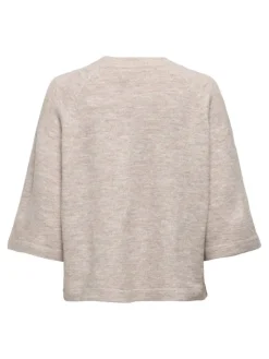 Only Neulepuserot*neule Onlsimoni 3/4 Pumice stone melange