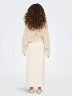 Only Neulepuserot*neule rsa Life LS Fringe Birch