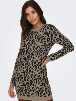 Only Vapaa-Ajan Mekot*neulemekko Onljenni LS Fossil black leo