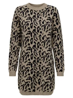 Only Vapaa-Ajan Mekot*neulemekko Onljenni LS Fossil black leo