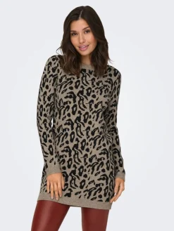 Only Vapaa-Ajan Mekot*neulemekko Onljenni LS Fossil black leo
