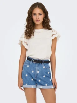 Only Puserot*pusero Onlmacy S/S Cloud dancer
