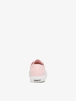 Only Shoes Tennarit Ja Sneakerit|Kävelykengät*tennarit Onlnicola Canvas Silver pink