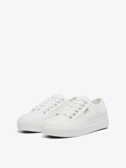 Only Shoes Tennarit Ja Sneakerit*tennarit Onlnoomi Platform Sneaker White