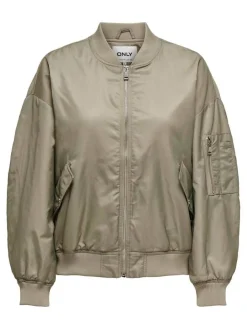 Only Kevät- Ja Syystakit*takki Onlsvea Bomber Silver sage