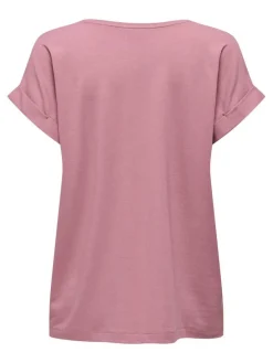 Only Trikoopaidat Ja Colleget*t-paita Onlmoster S/S Nostalgia rose