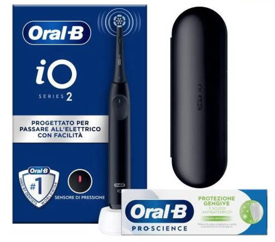 Oral-B Hammashoito*sähköhammasharja iO2 + matkakotelo