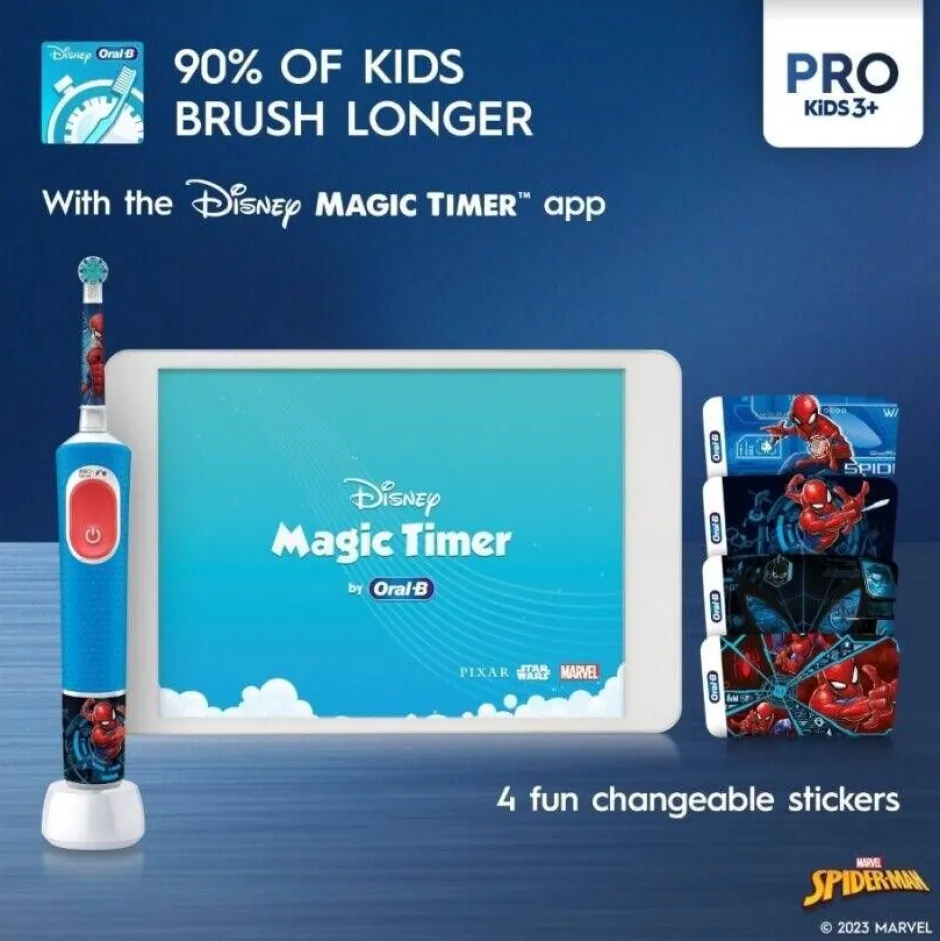 Oral-B Hammashoito*sähköhammasharja Vitality Pro Kids Spiderman