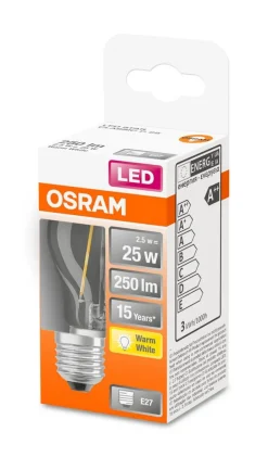 Osram Lamput Ja Valaisintarvikkeet*LED pienkupulamppu 250lm 2700K E27