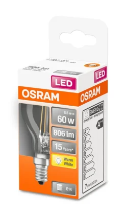Osram Lamput Ja Valaisintarvikkeet*LED pienkupulamppu 806lm 2700K E14