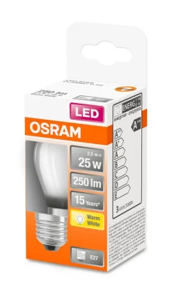 Osram Lamput Ja Valaisintarvikkeet*LED pienkupulamppu 250lm 2700K E27