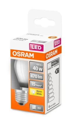 Osram Lamput Ja Valaisintarvikkeet*LED pienkupulamppu 470lm 2700K E27