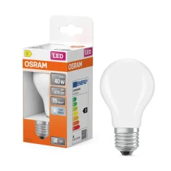 Osram Lamput Ja Valaisintarvikkeet*LED Star Classic A 40 Filament 3.4W 840 Frosted E27