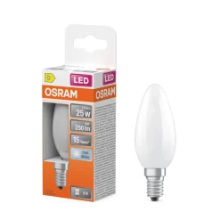 Osram Lamput Ja Valaisintarvikkeet*LED Star Classic B 25 Filament 1.8W 840 Frosted E14
